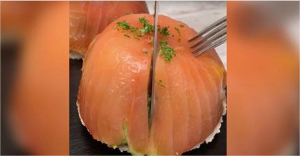 Esta Receta De Volcán De Salmón, Huevo Y Palta Es Una Verdadera Obra De