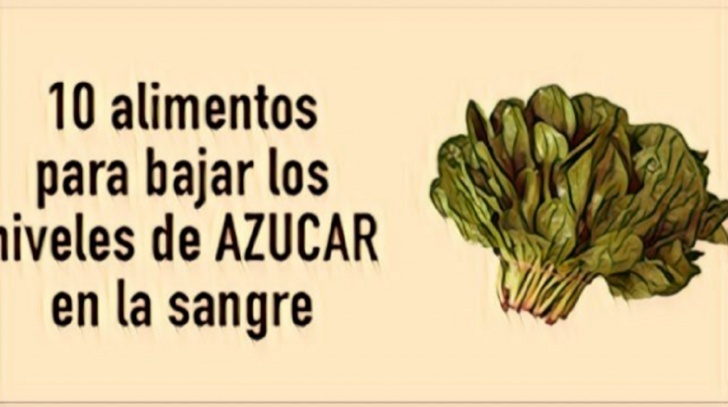 Bajar el azúcar en sangre