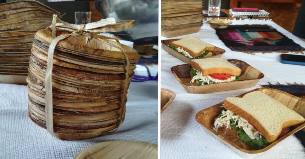 Crean Platos En Base A Hojas De Plátano Que Se Degradan En 60 Días